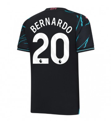 Manchester City Bernardo Silva #20 Tercera Equipación 2023-24 Manga Corta